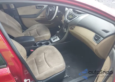 2012 Hyundai Elantra Gls (Ulsan Plant) из США, поврежденный, VIN KMHDH4AE3CU346726